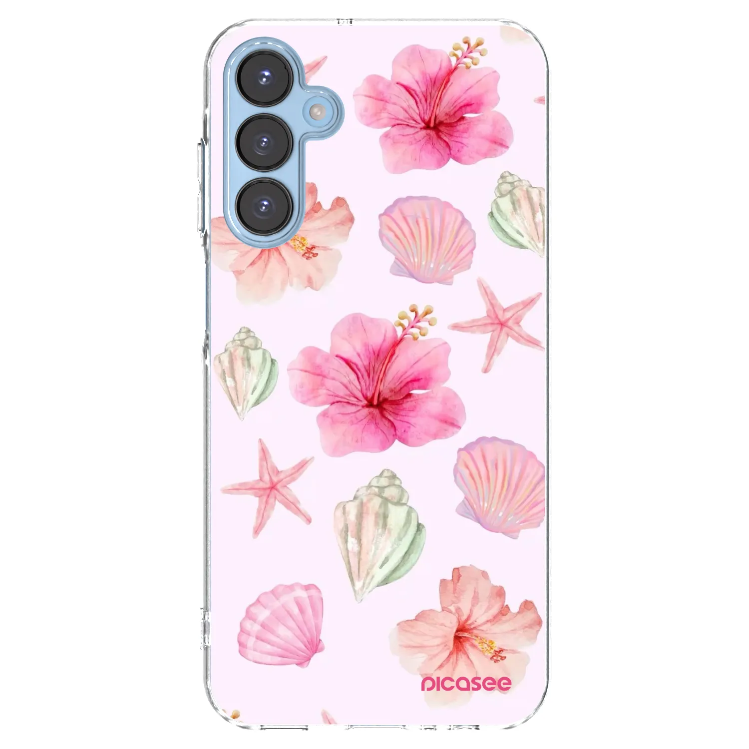 Picasee silikonska prozirna maskica za Samsung Galaxy A15 A156B 5G - Blush Lagoon