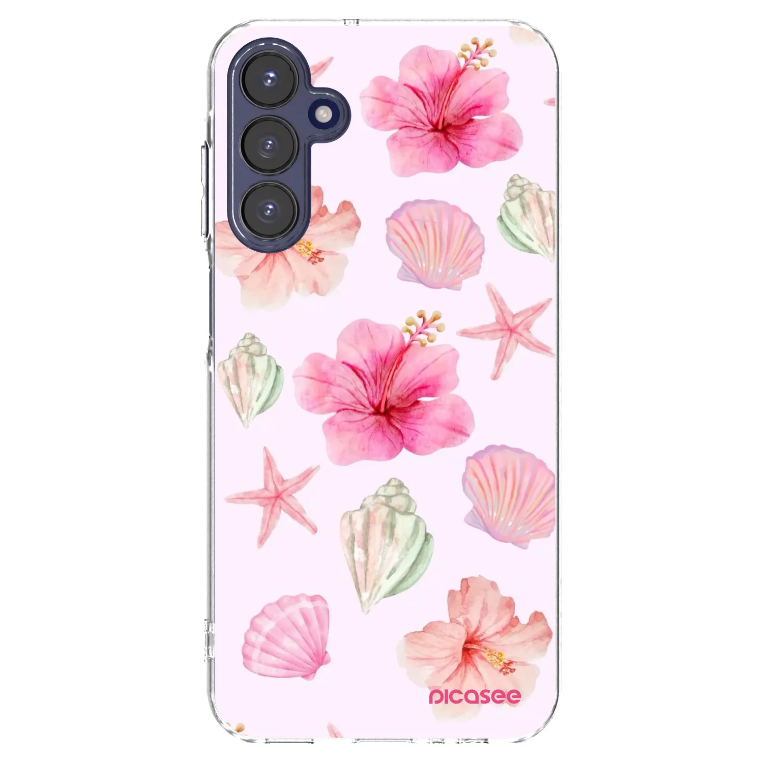 Picasee silikonska prozirna maskica za Samsung Galaxy A15 A155F 4G - Blush Lagoon