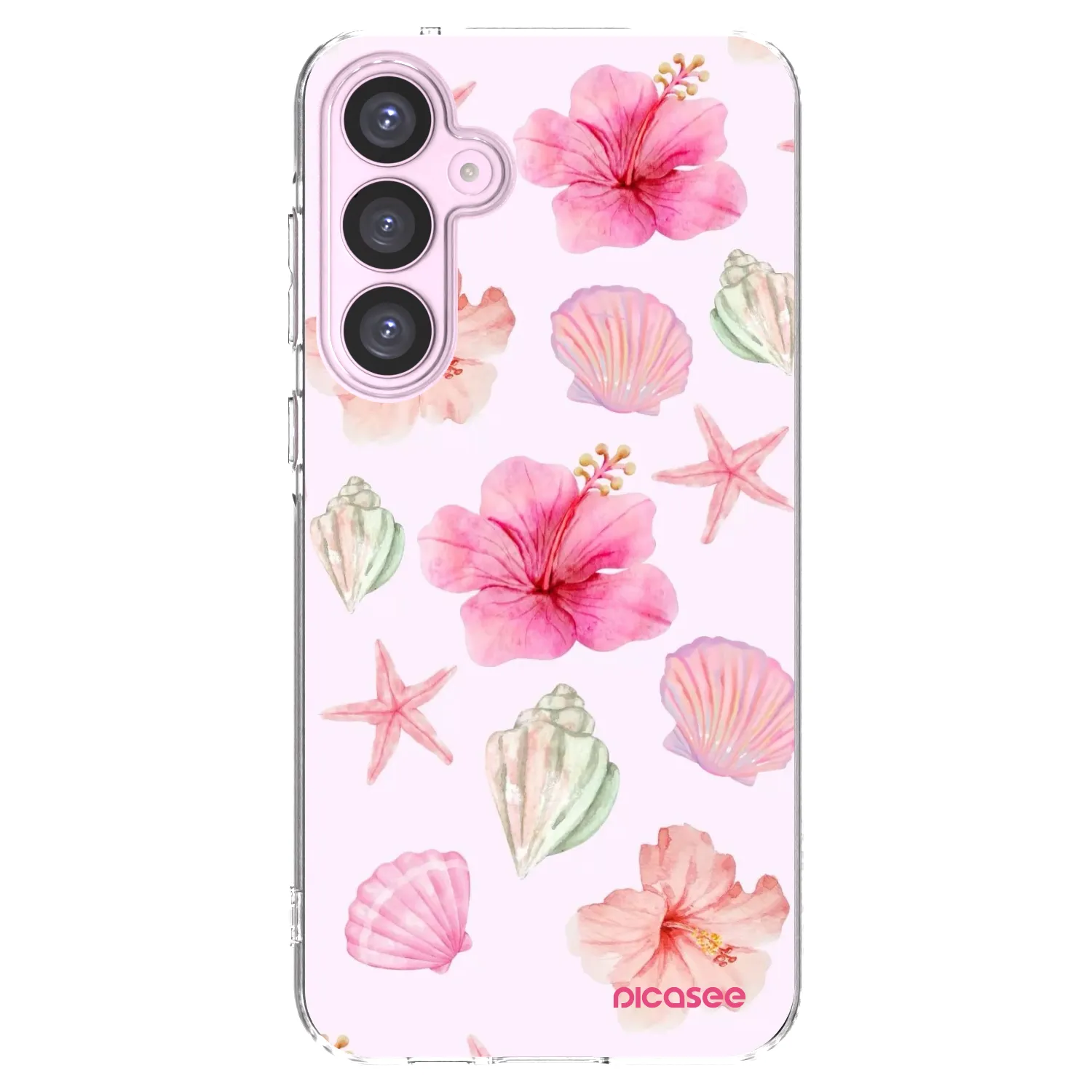 Picasee silikonska prozirna maskica za Samsung Galaxy A55 5G A556B - Blush Lagoon