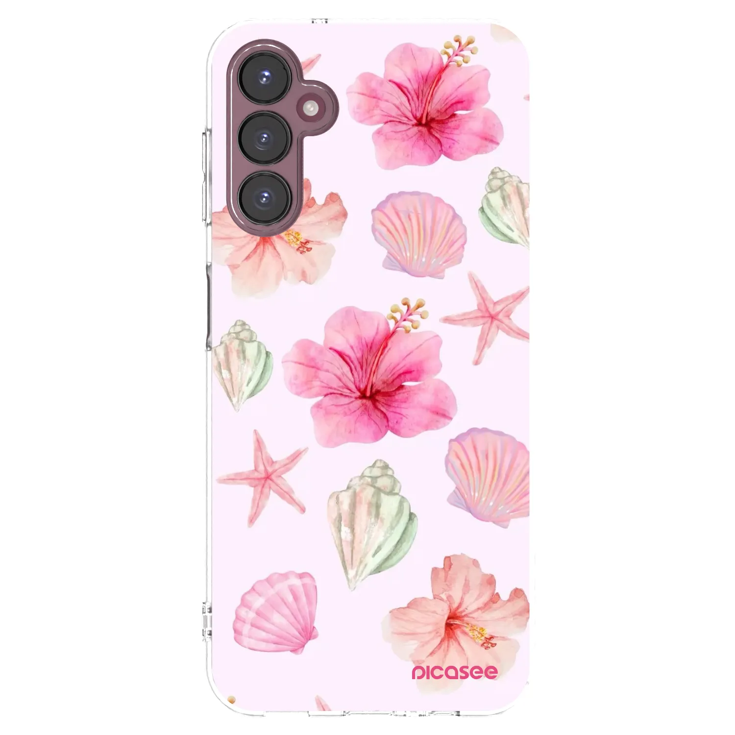 Picasee silikonska prozirna maskica za Samsung Galaxy A05s A057G - Blush Lagoon