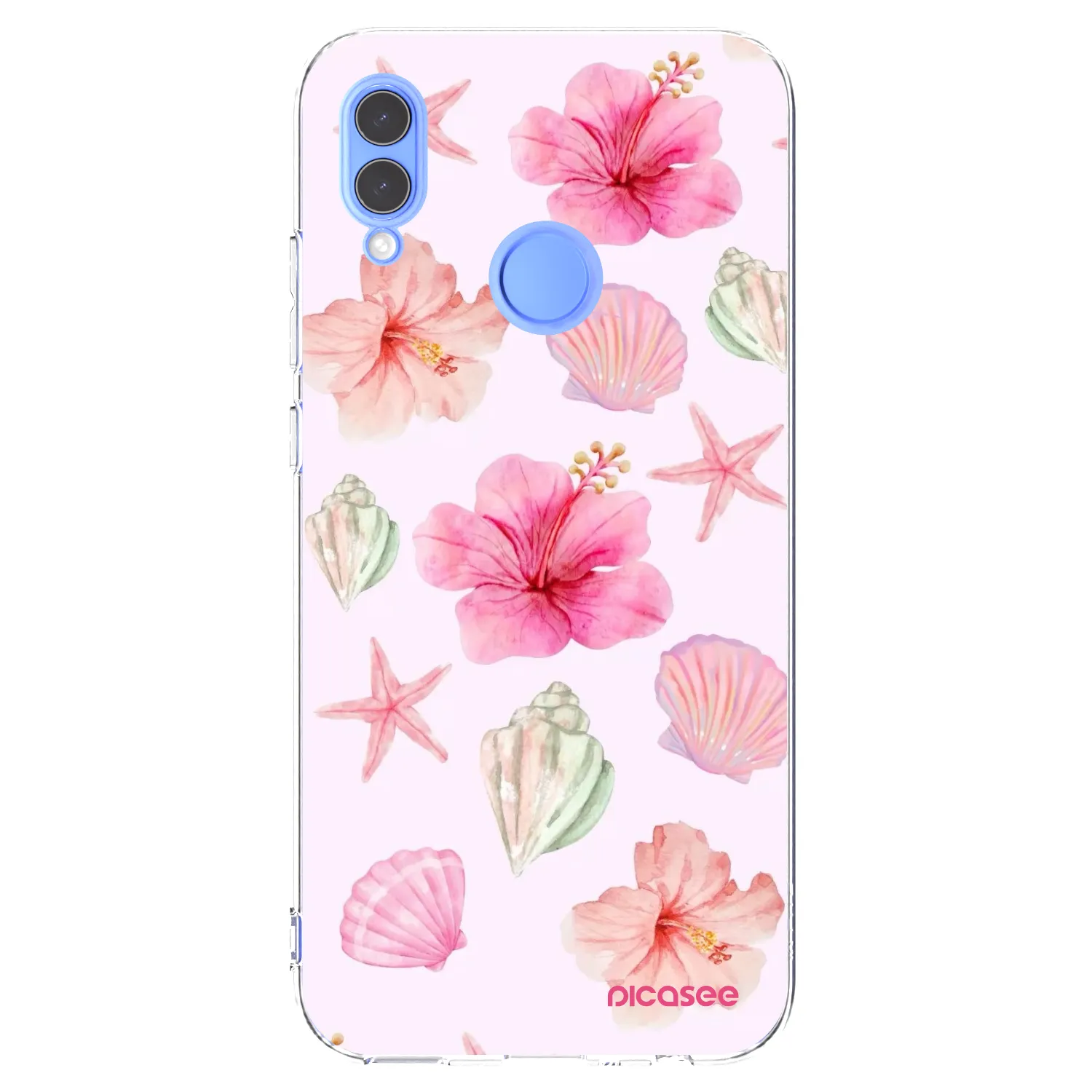 Picasee silikonska prozirna maskica za Huawei P Smart 2019 - Blush Lagoon