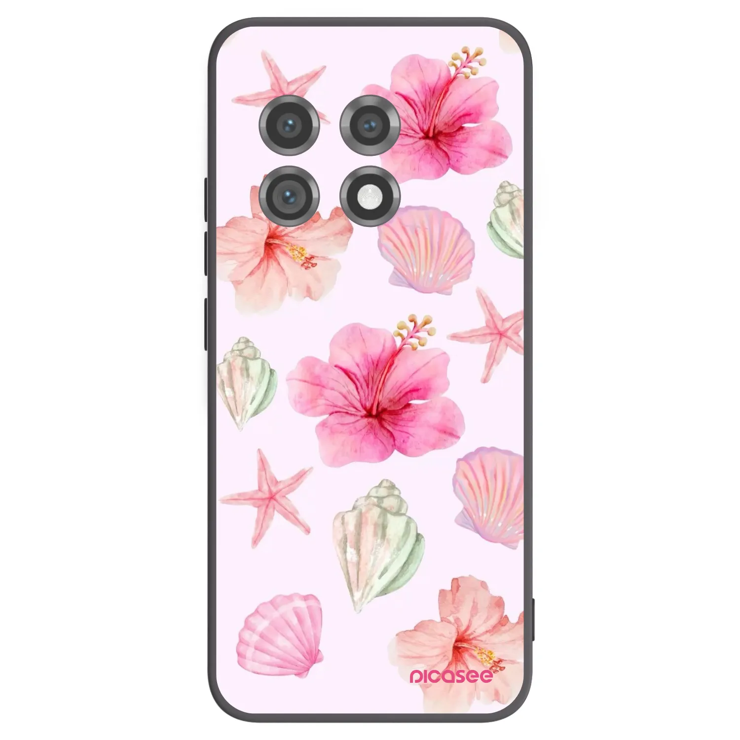 Picasee crna silikonska maskica za OnePlus 11 5G - Blush Lagoon