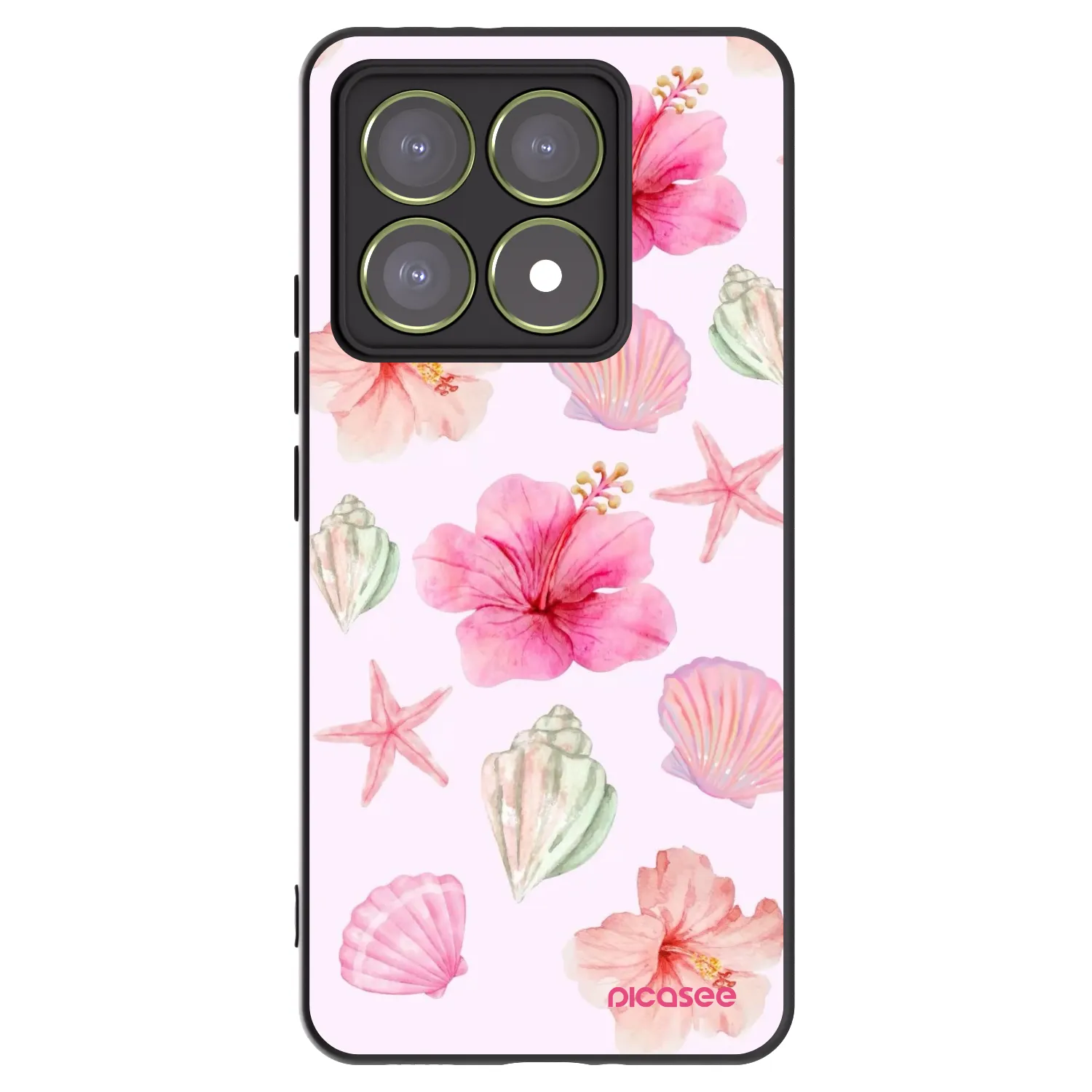 Picasee crna silikonska maskica za Xiaomi 14T - Blush Lagoon