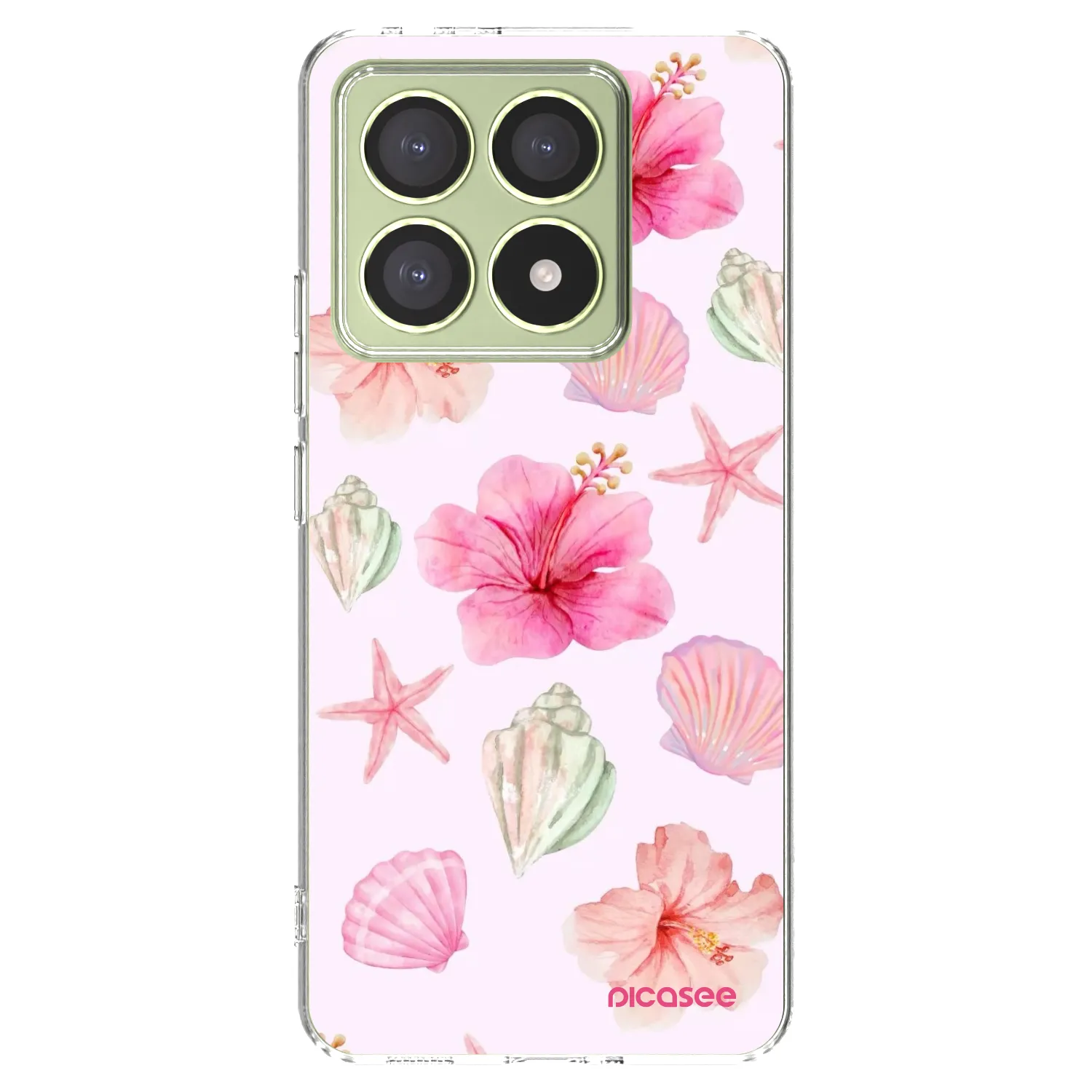 Picasee silikonska prozirna maskica za Xiaomi 14T - Blush Lagoon