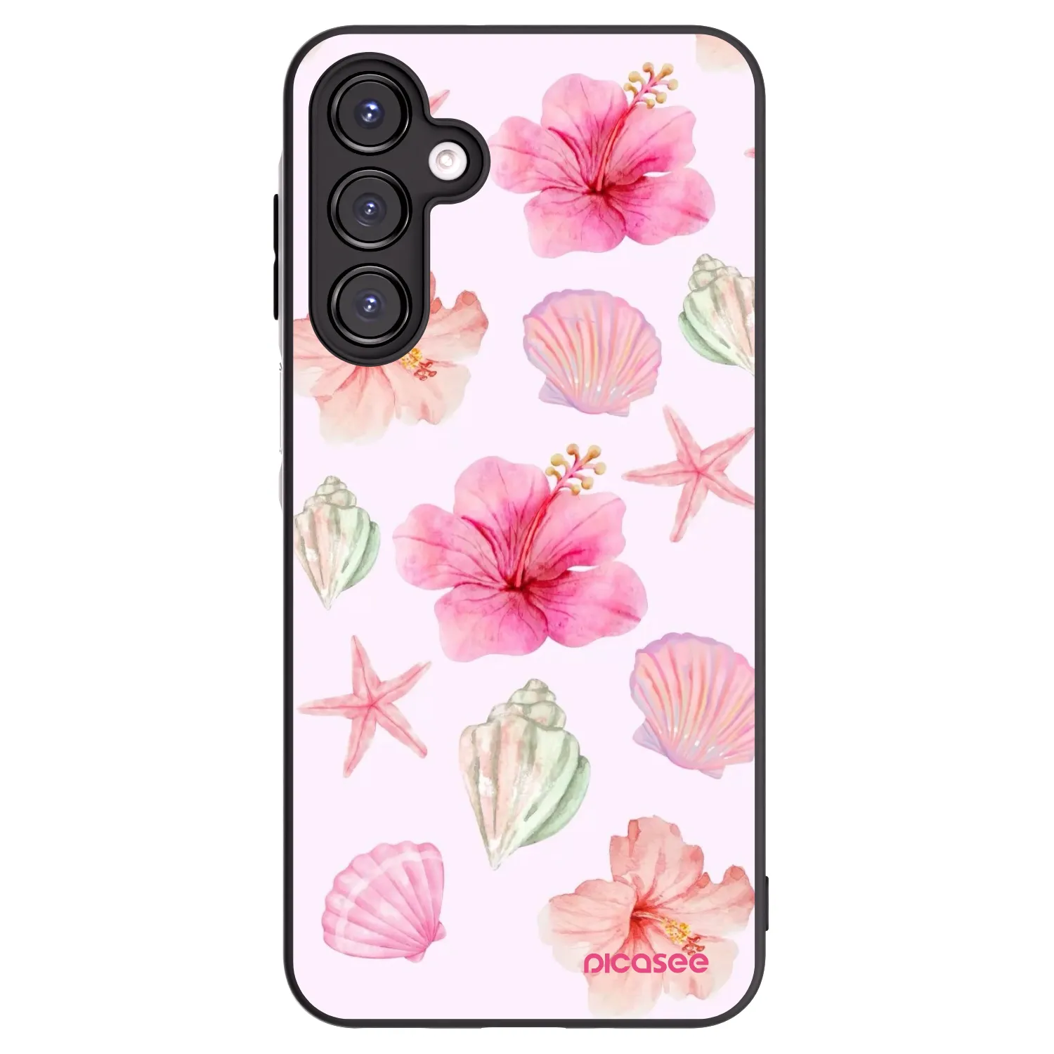 Picasee crna silikonska maskica za Samsung Galaxy A16 5G - Blush Lagoon