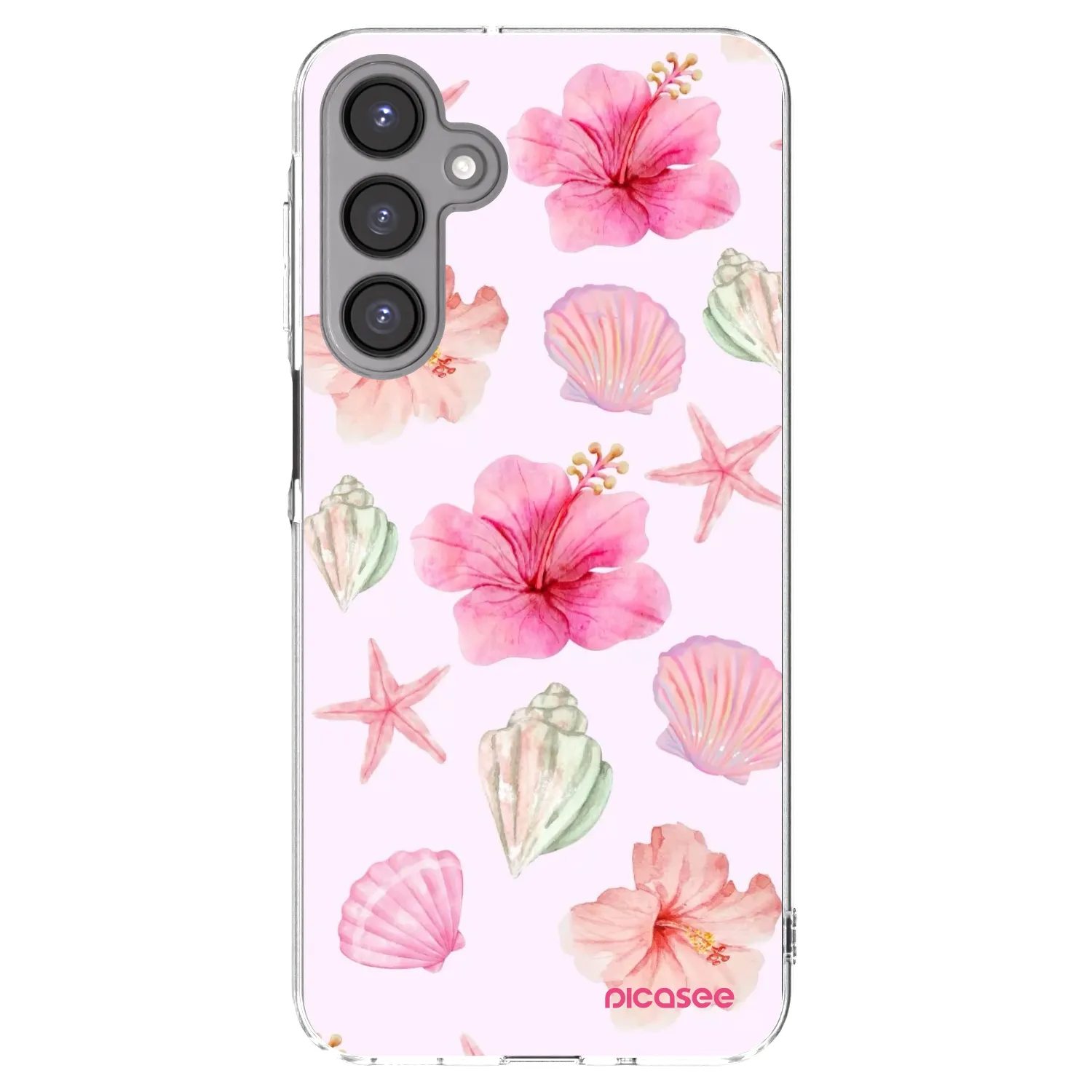 Picasee silikonska prozirna maskica za Samsung Galaxy A16 5G - Blush Lagoon