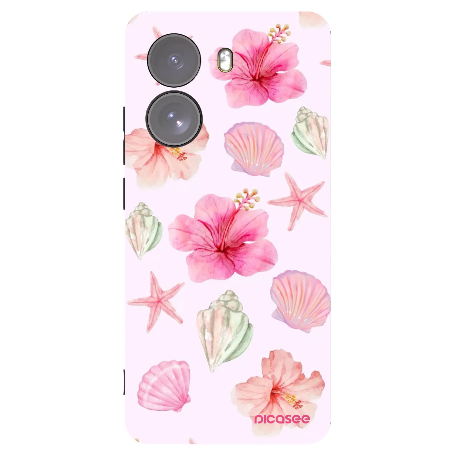 Picasee crna silikonska maskica za Xiaomi Poco X7 - Blush Lagoon