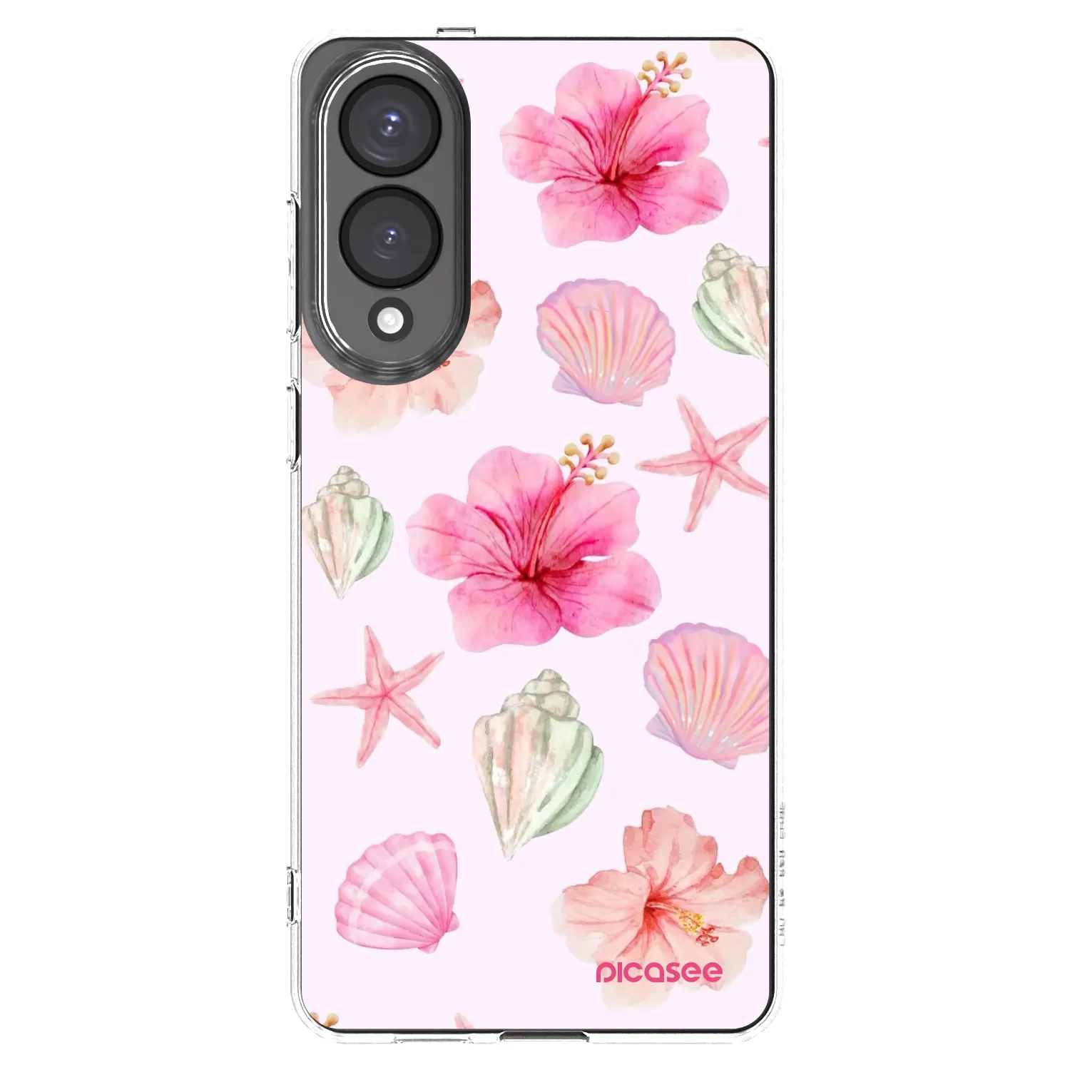 Silikonska prozirna maskica za Samsung Galaxy S25 Edge 5G - Blush Lagoon