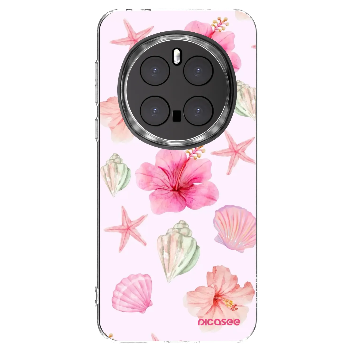 Picasee silikonska prozirna maskica za Honor Magic7 Pro 5G - Blush Lagoon