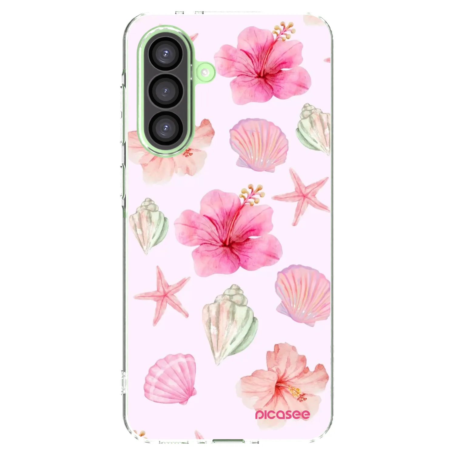 Picasee silikonska prozirna maskica za Samsung Galaxy A26 5G A266B - Blush Lagoon