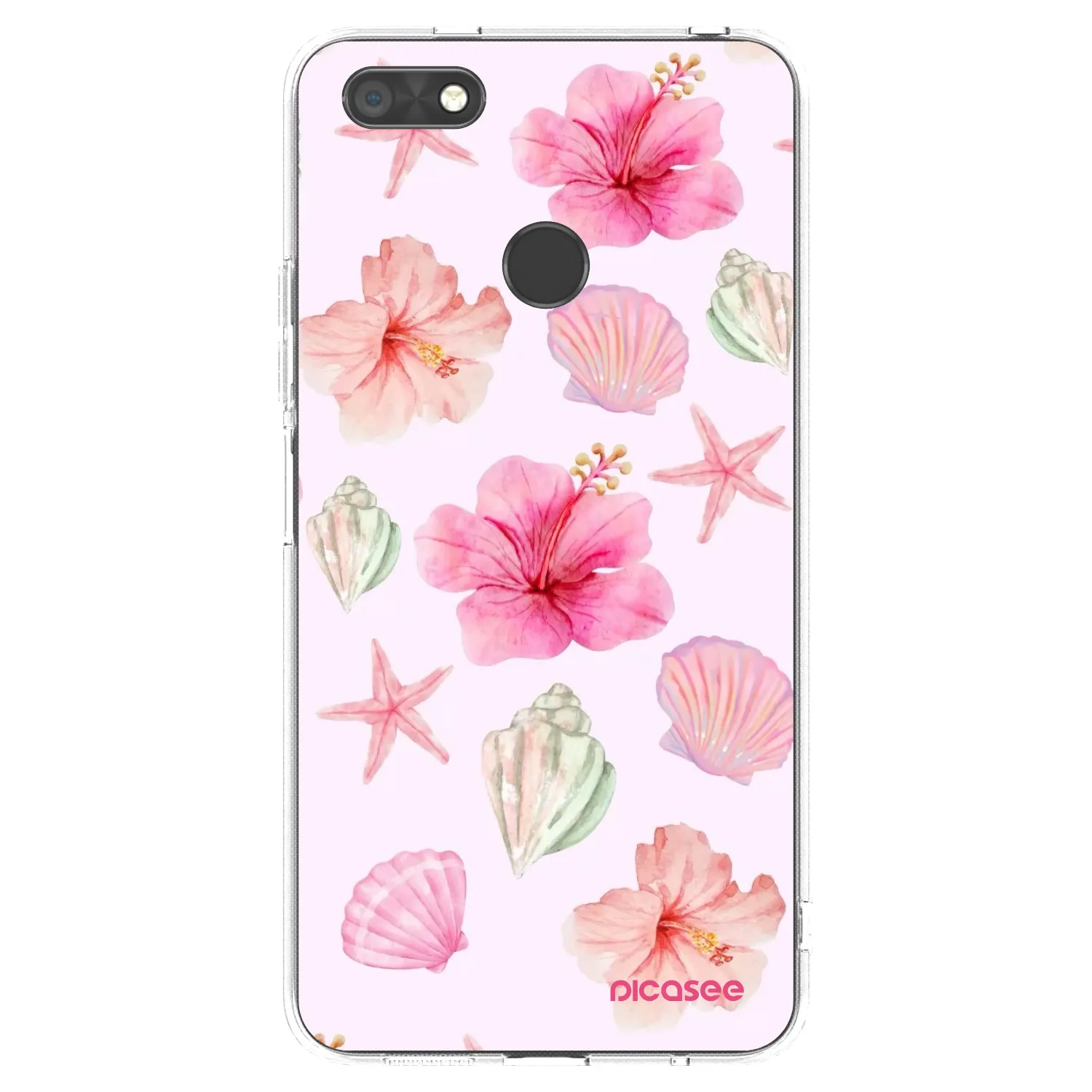 Picasee silikonska prozirna maskica za Huawei P9 Lite Mini - Blush Lagoon