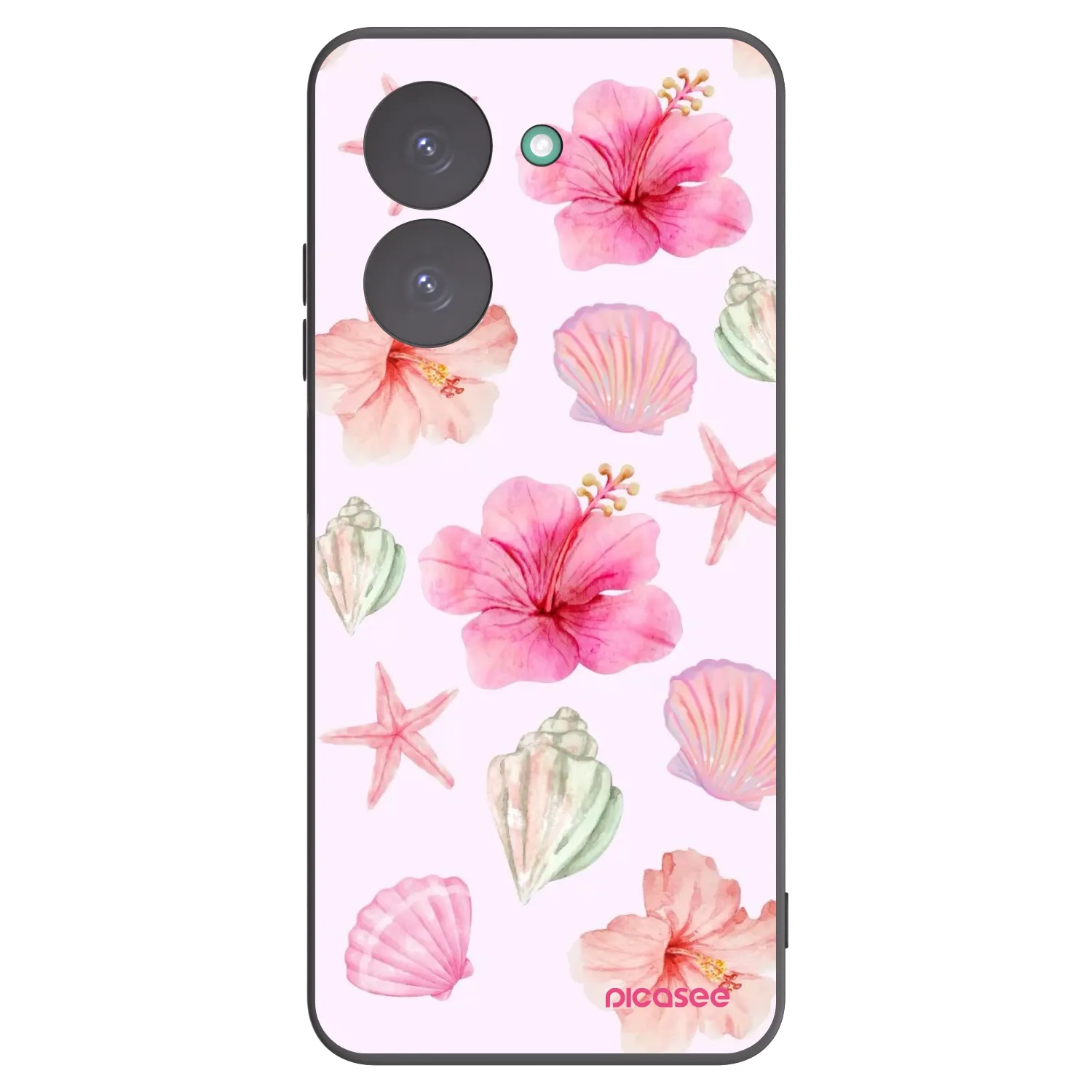 Picasee crna silikonska maskica za Xiaomi Redmi A5 - Blush Lagoon