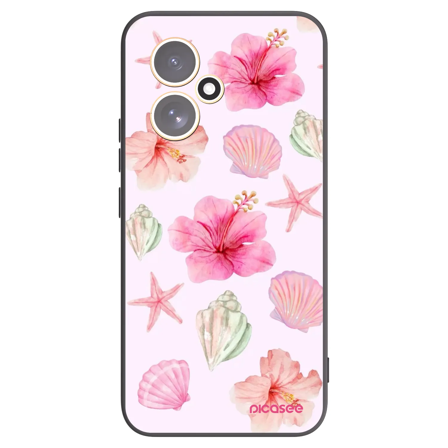 Picasee crna silikonska maskica za Honor 400 5G - Blush Lagoon
