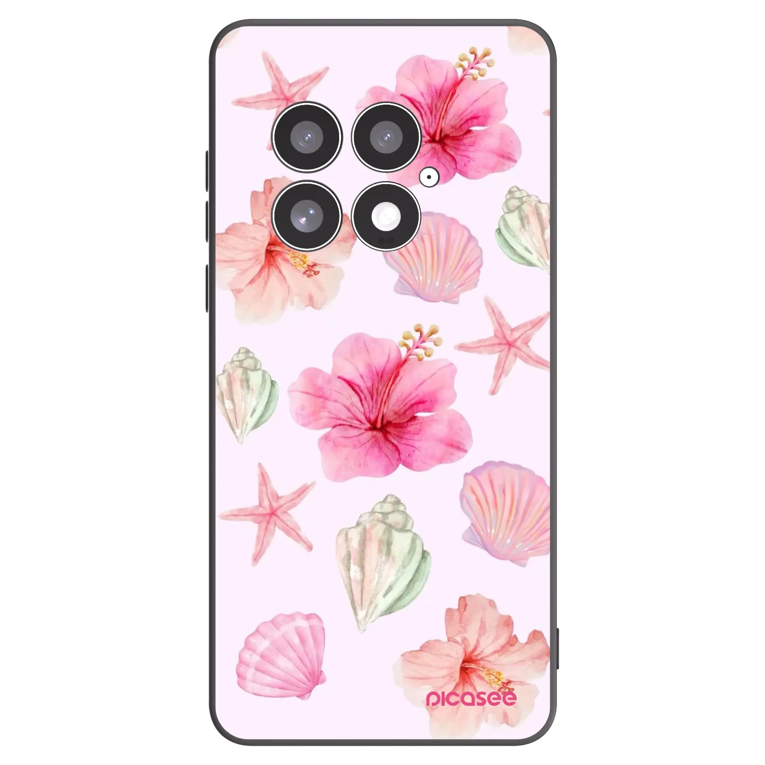 Picasee crna silikonska maskica za OnePlus 13 5G - Blush Lagoon