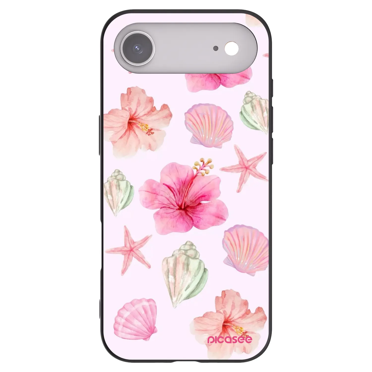 Picasee crna silikonska maskica za Apple iPhone Air - Blush Lagoon