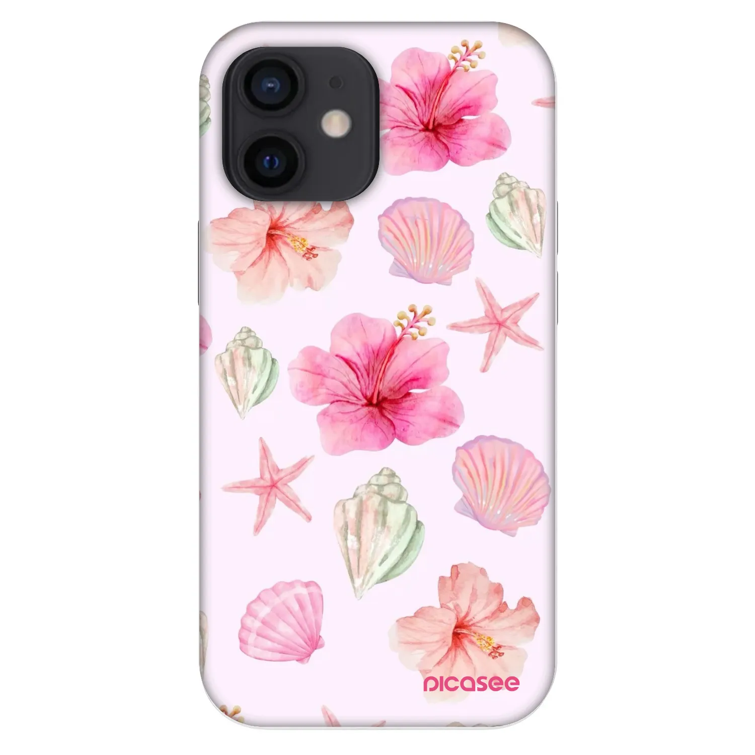Picasee Fashion Case za Apple iPhone 12 mini - Blush Lagoon