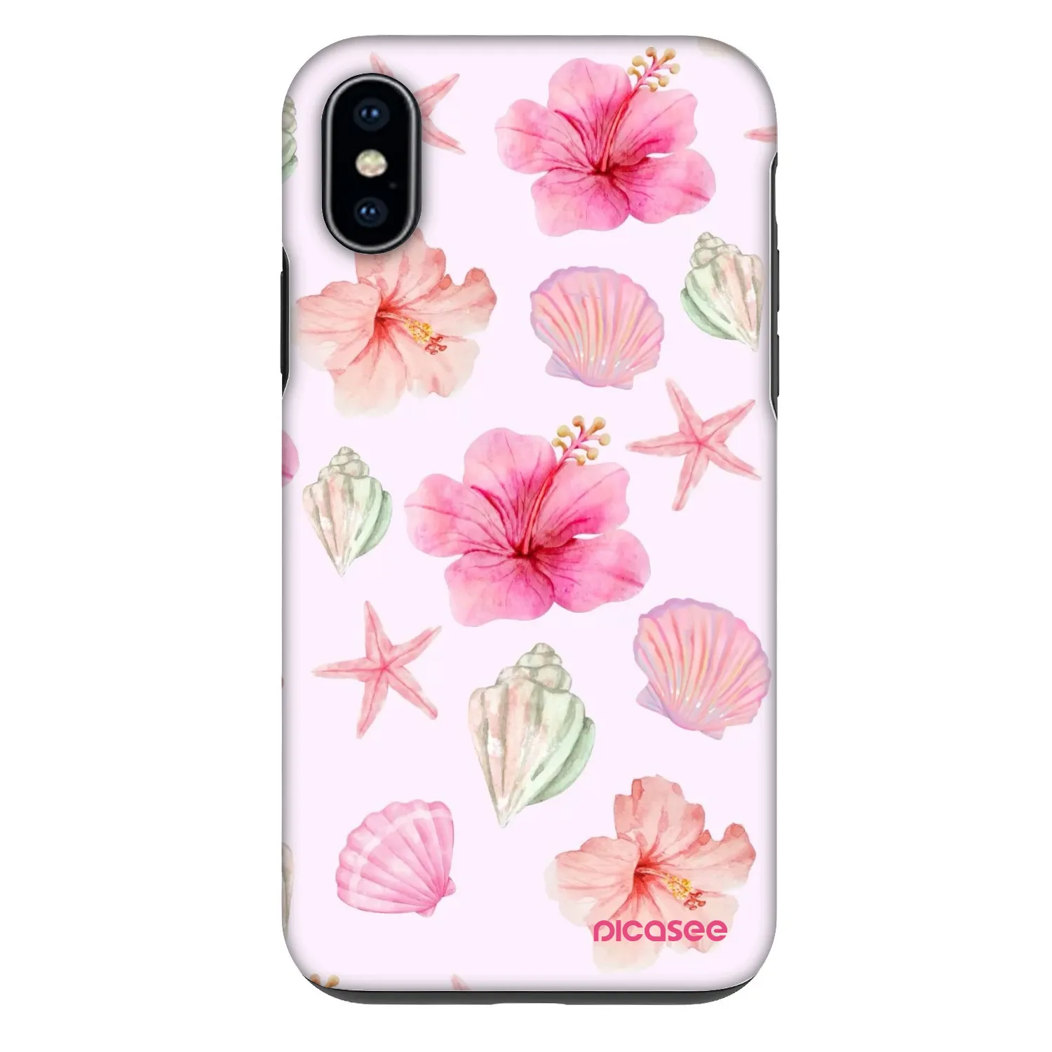 Picasee Fashion Case za Apple iPhone X/XS - Blush Lagoon