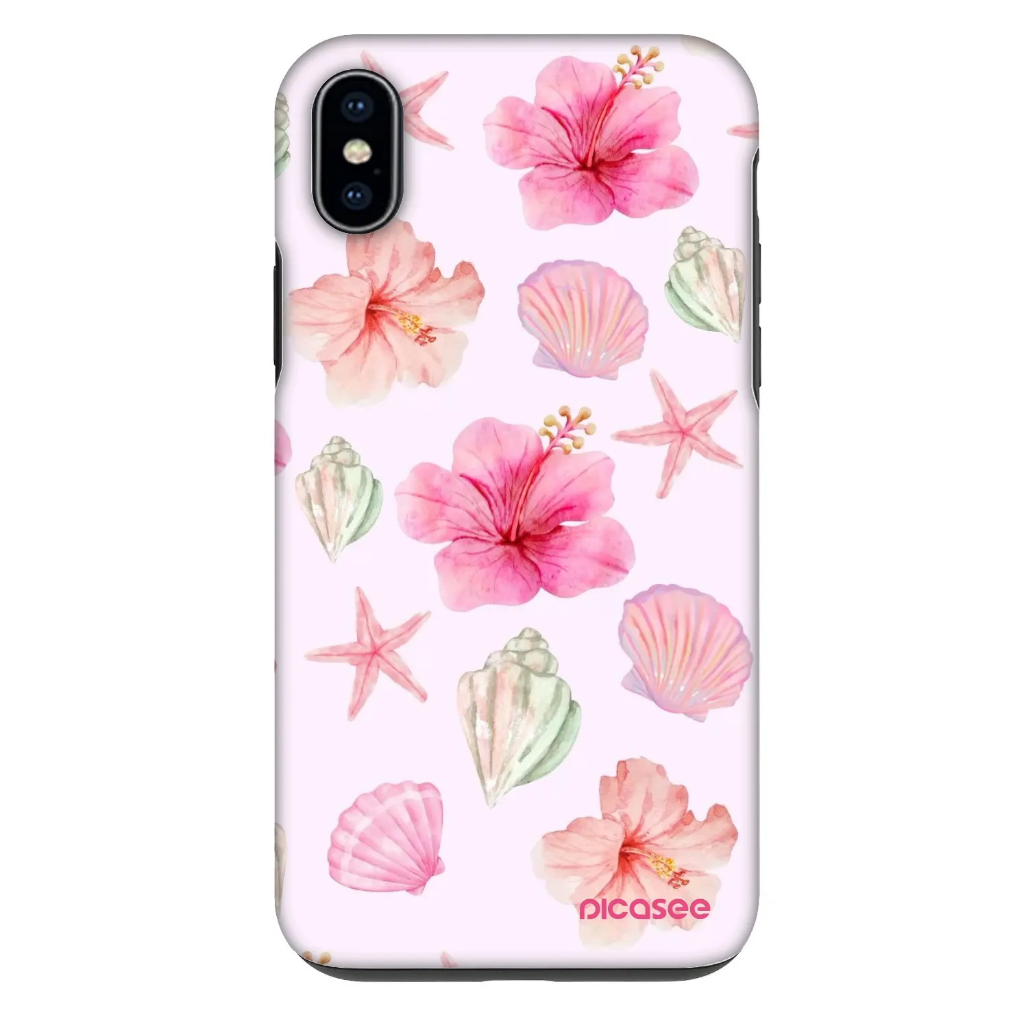 Picasee Fashion Case za Apple iPhone XS Max - Blush Lagoon