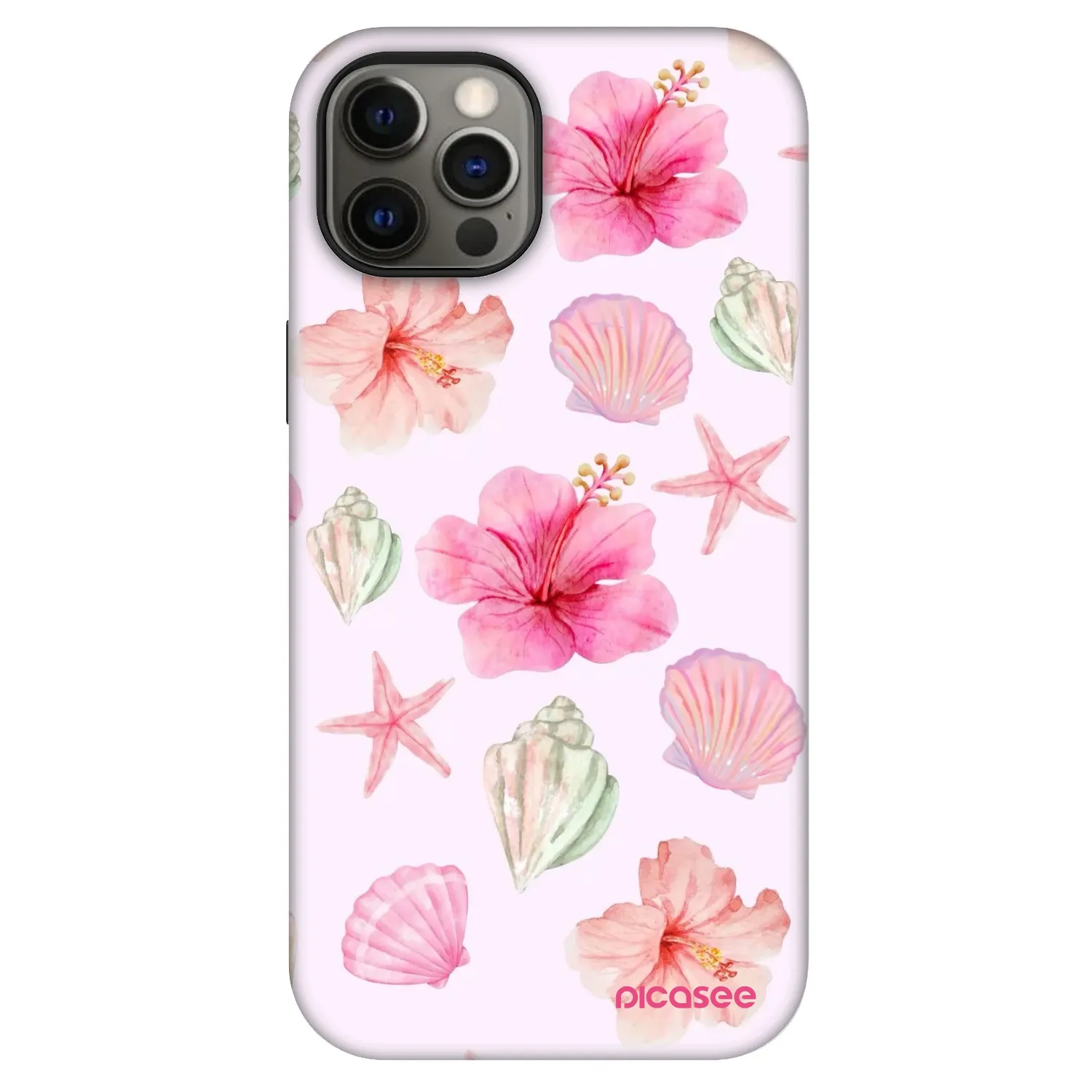 Picasee Fashion Case MagSafe za Apple iPhone 12 - Blush Lagoon