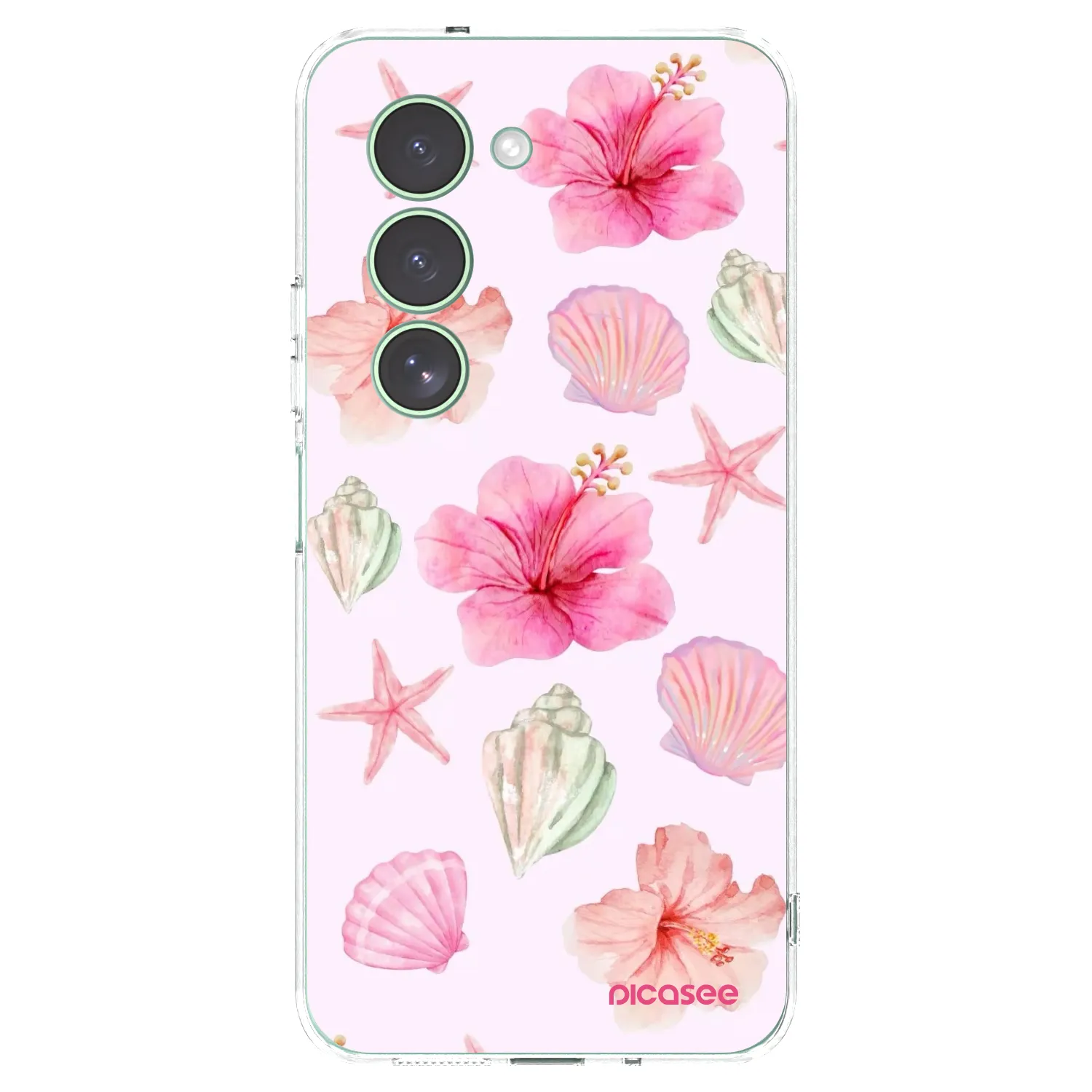 Picasee silikonska prozirna maskica za Xiaomi Redmi 15 5G - Blush Lagoon
