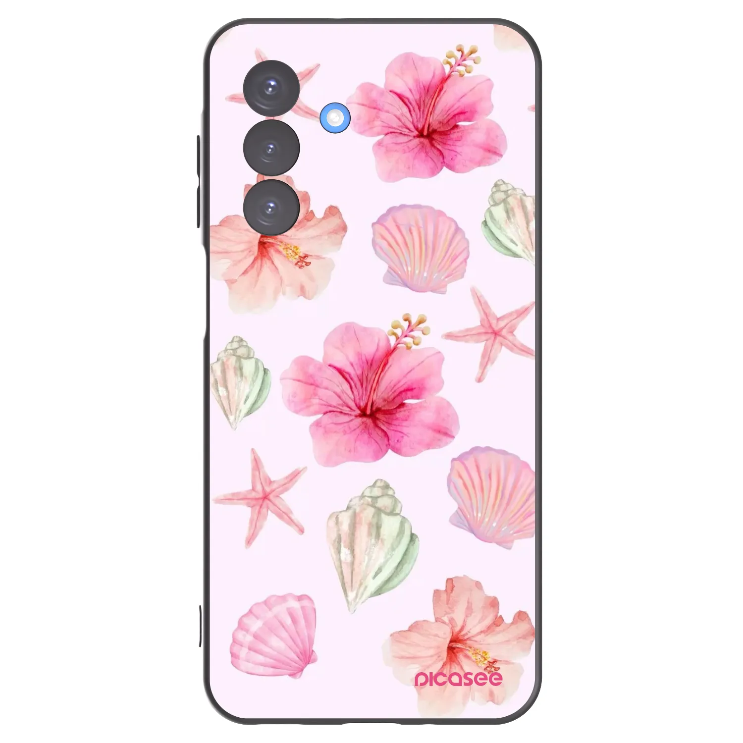 Picasee crna silikonska maskica za Samsung Galaxy A17 5G - Blush Lagoon