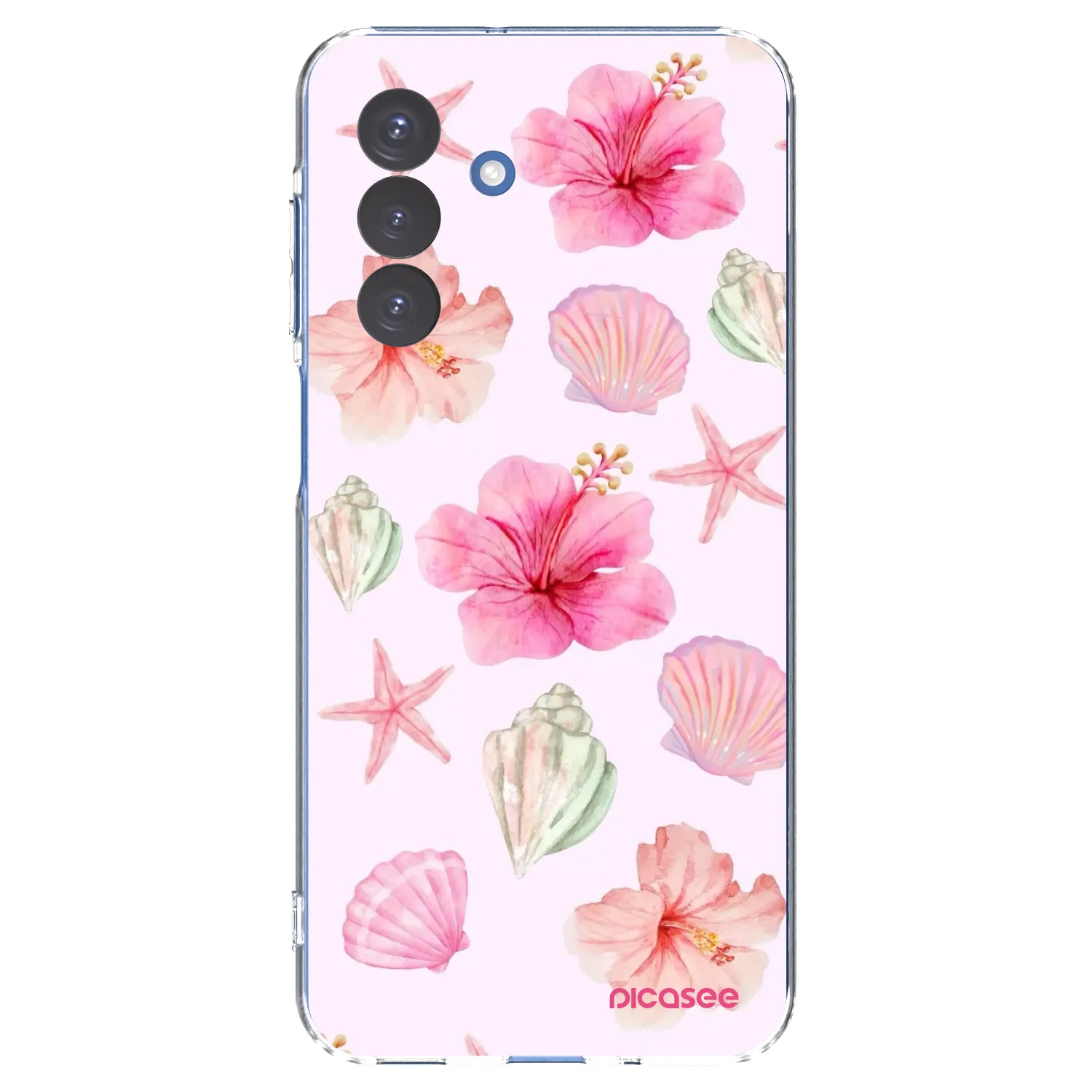 Picasee silikonska prozirna maskica za Samsung Galaxy A17 5G - Blush Lagoon