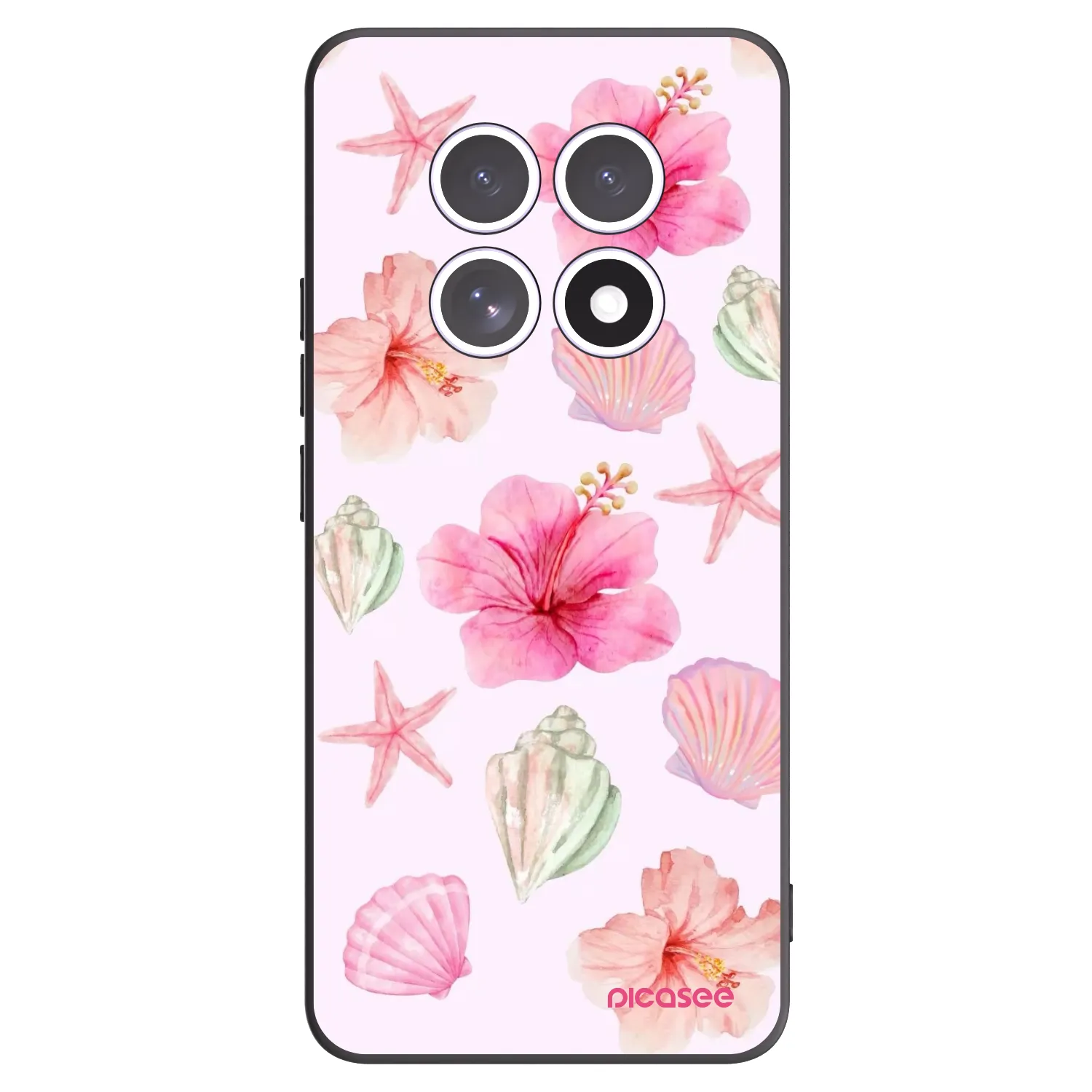 Picasee crna silikonska maskica za Xiaomi Redmi Note 15 4G - Blush Lagoon