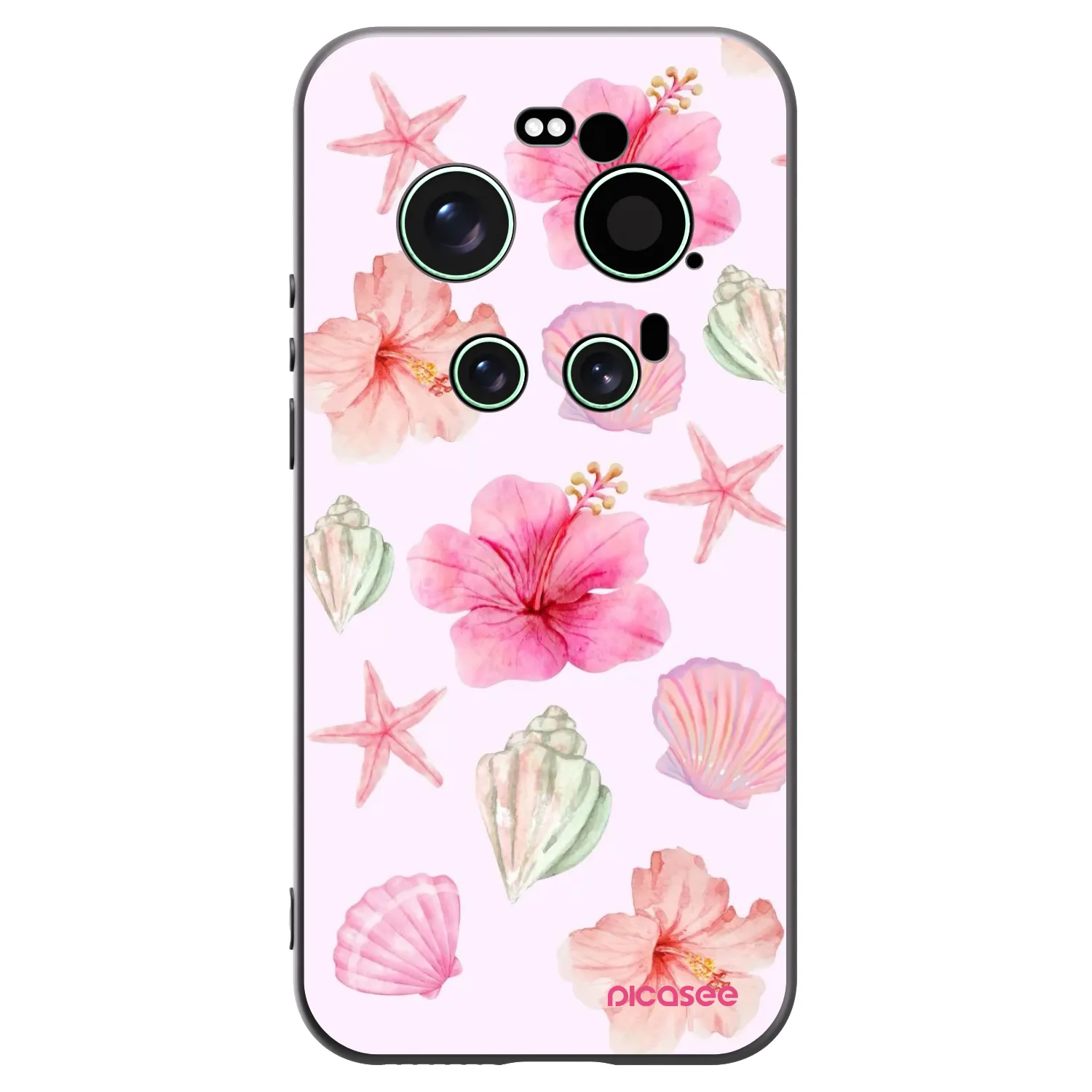 Picasee crna silikonska maskica za Xiaomi 17 Ultra - Blush Lagoon