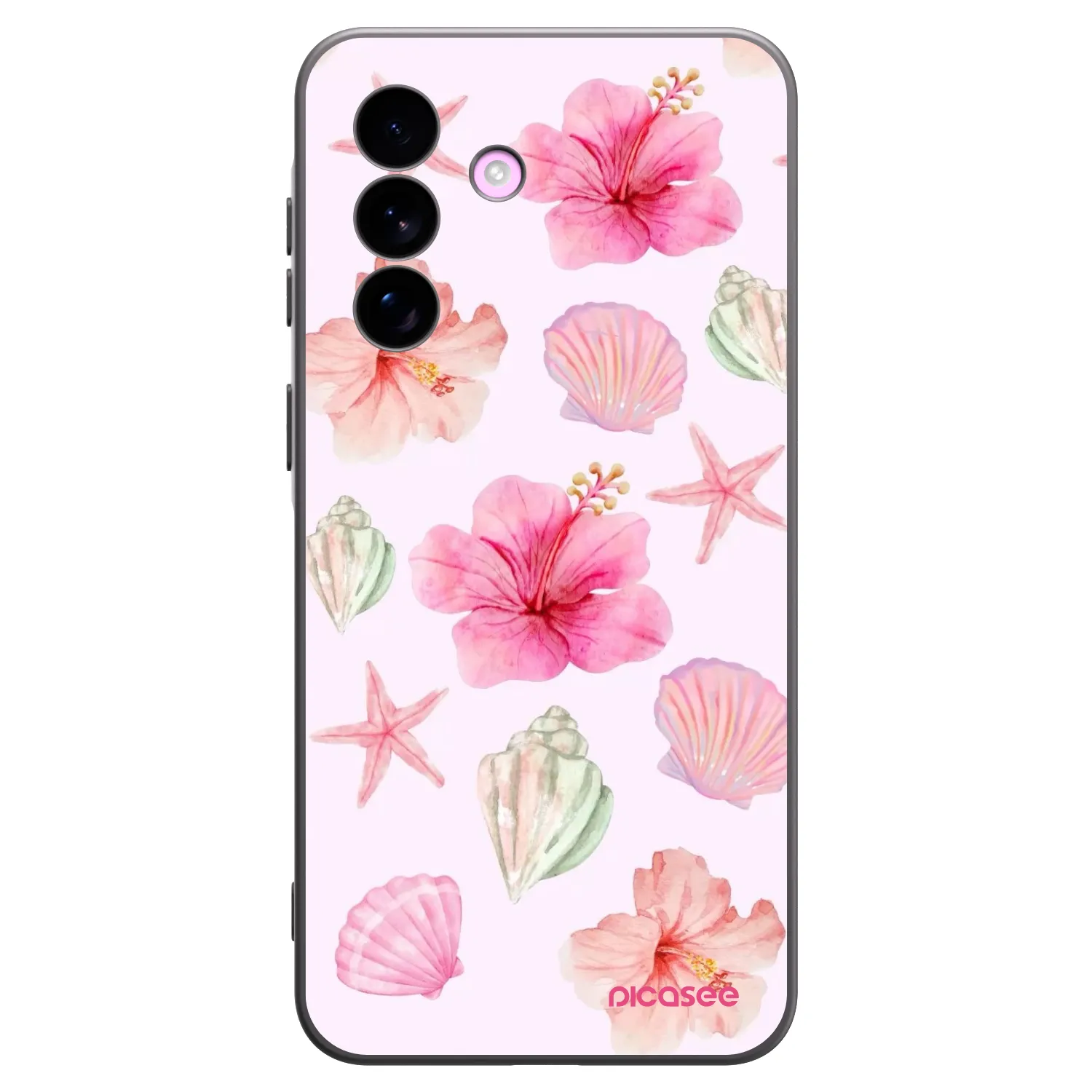 Picasee crna silikonska maskica za Samsung Galaxy A57 5G - Blush Lagoon