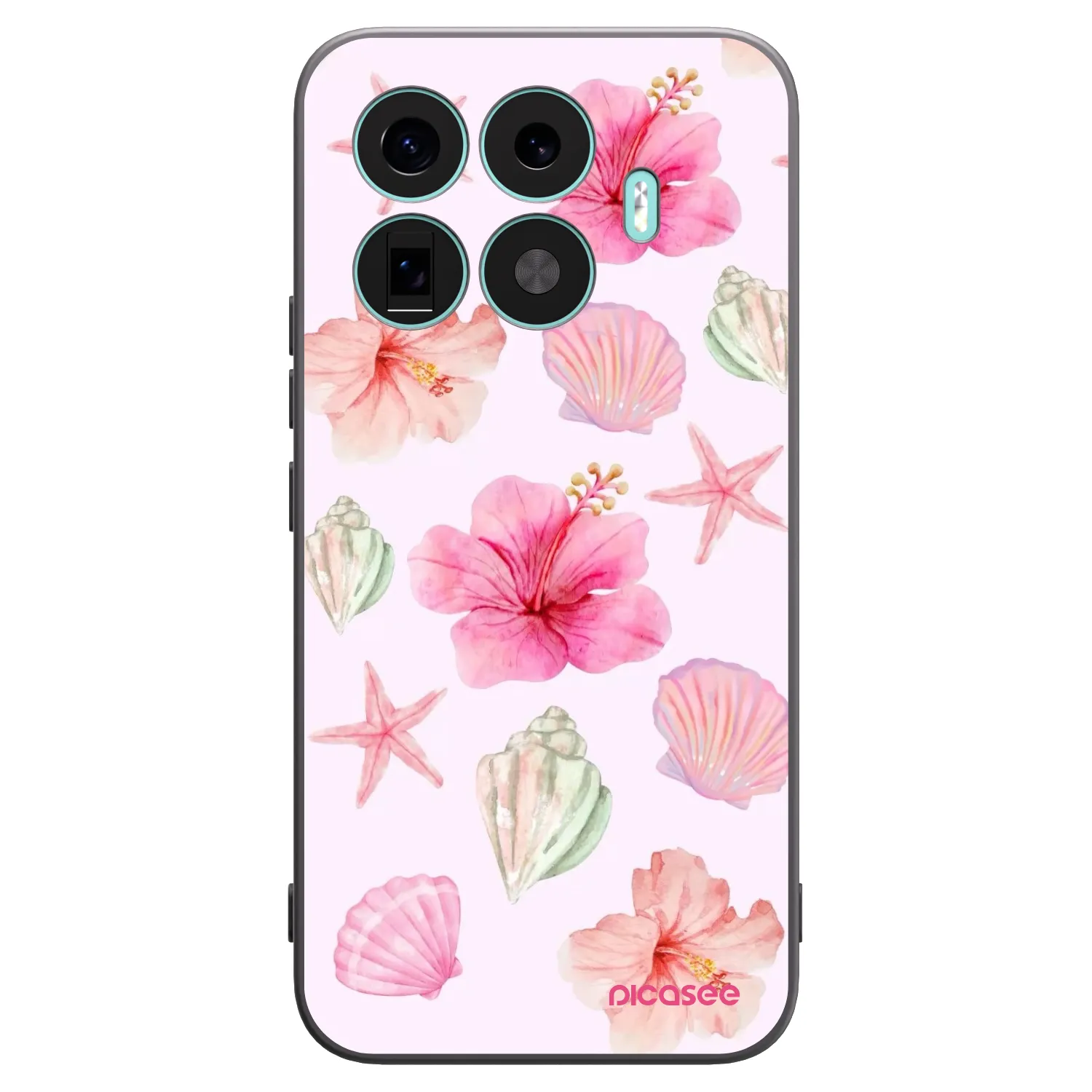 Picasee crna silikonska maskica za Xiaomi 17T Pro - Blush Lagoon