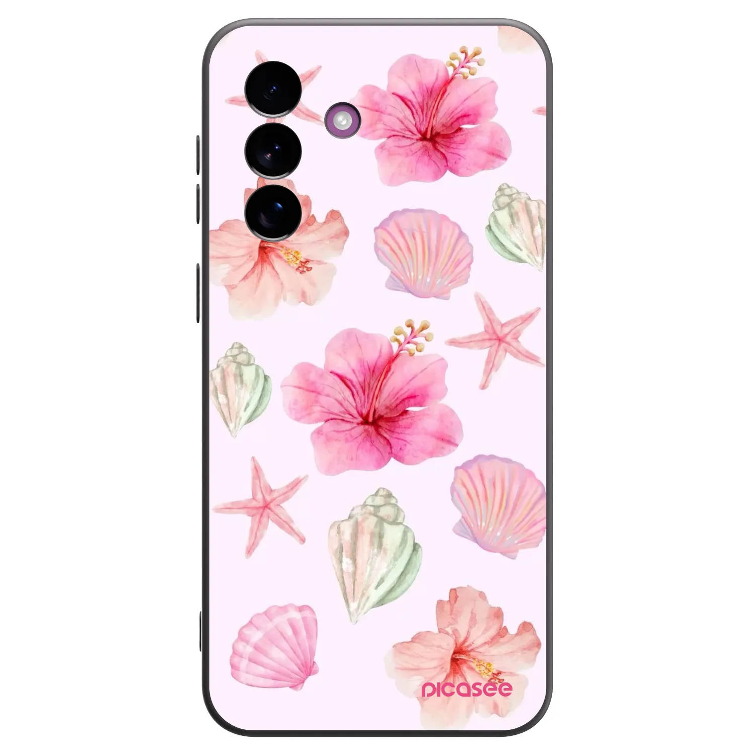 Picasee crna silikonska maskica za Samsung Galaxy A37 - Blush Lagoon