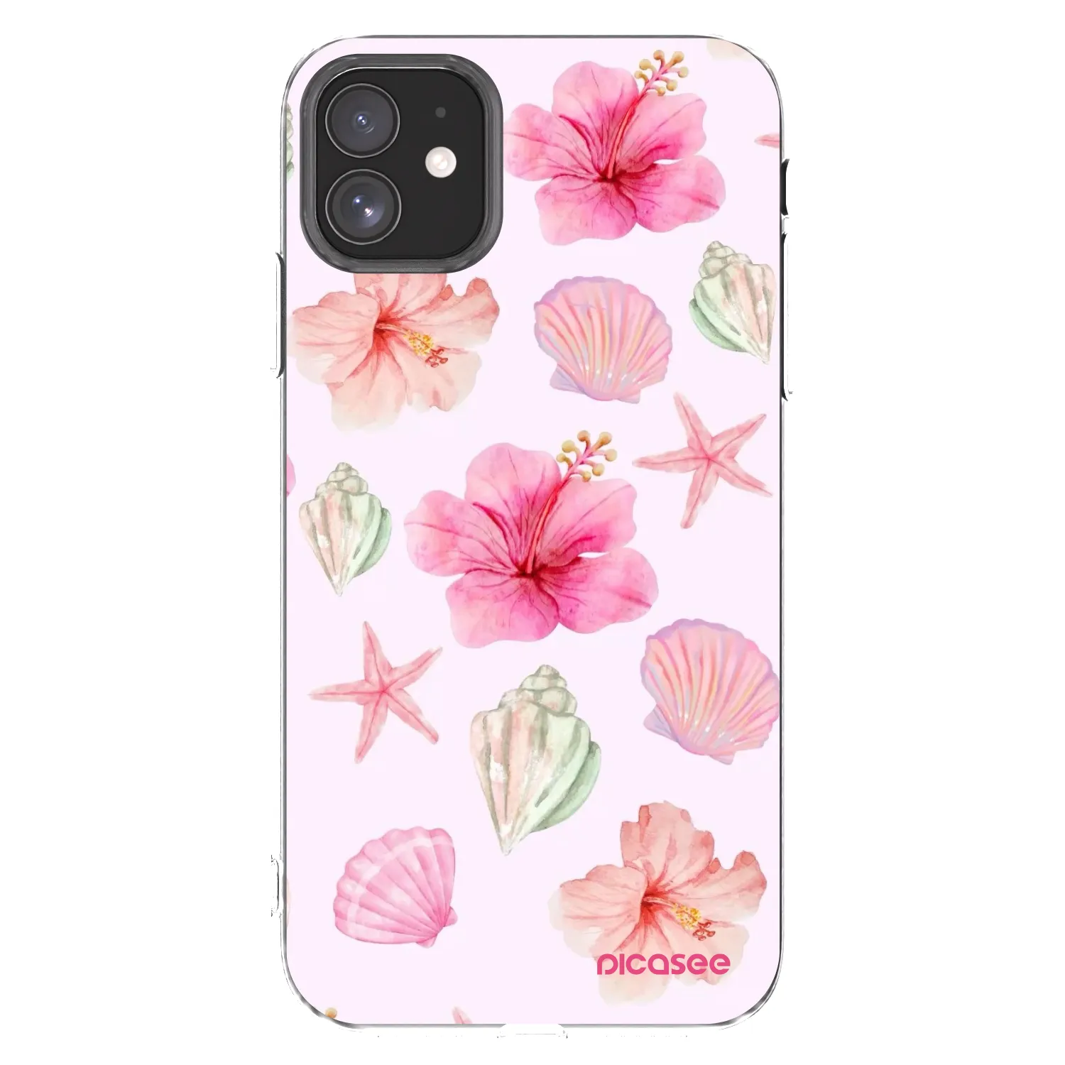 Picasee silikonska prozirna maskica za Apple iPhone 11 - Blush Lagoon