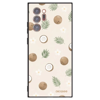Picasee crna silikonska maskica za Samsung Galaxy Note 20 Ultra - Coconut Breeze