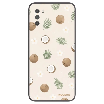 Picasee crna silikonska maskica za Xiaomi Poco M3 - Coconut Breeze