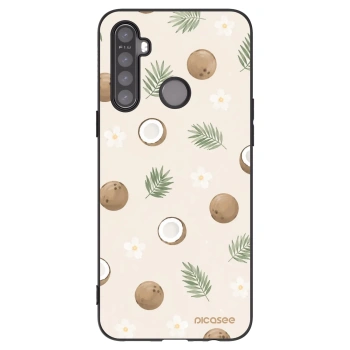 Picasee crna silikonska maskica za Realme 6i - Coconut Breeze