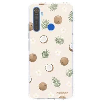 Picasee silikonska prozirna maskica za Realme 5 - Coconut Breeze