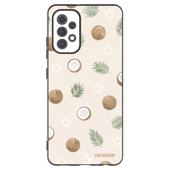 Picasee crna silikonska maskica za Samsung Galaxy A32 5G A326B - Coconut Breeze