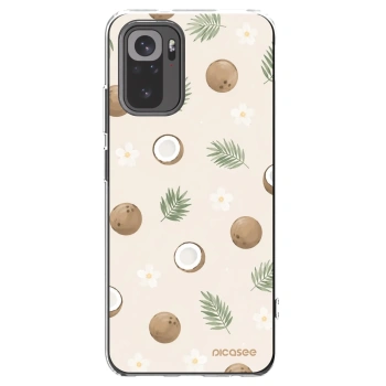 Picasee silikonska prozirna maskica za Xiaomi Redmi Note 10S - Coconut Breeze
