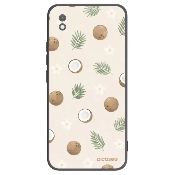Picasee crna silikonska maskica za Xiaomi Redmi 9AT - Coconut Breeze