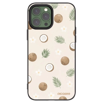 Picasee crna silikonska maskica za Apple iPhone 13 Pro Max - Coconut Breeze