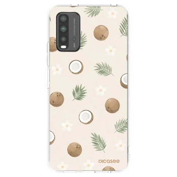 Picasee crna silikonska maskica za Xiaomi Redmi 9T - Coconut Breeze