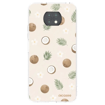 Picasee silikonska prozirna maskica za Xiaomi Redmi Note 9T - Coconut Breeze