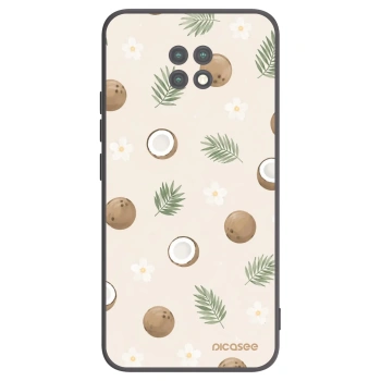 Picasee crna silikonska maskica za Xiaomi Redmi Note 9T - Coconut Breeze