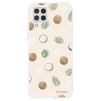 Picasee silikonska prozirna maskica za Samsung Galaxy A22 A225F 4G - Coconut Breeze