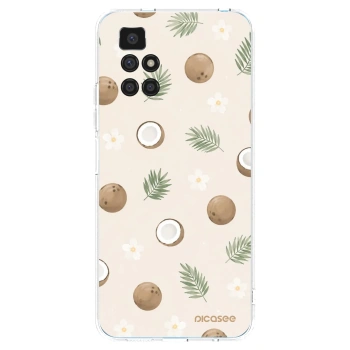Picasee silikonska prozirna maskica za Xiaomi Redmi 10 - Coconut Breeze