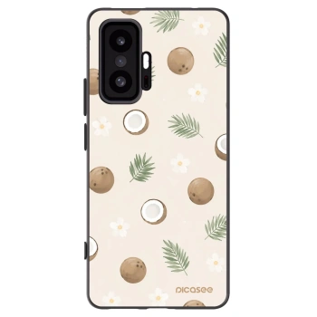 Picasee crna silikonska maskica za Xiaomi 11T Pro - Coconut Breeze