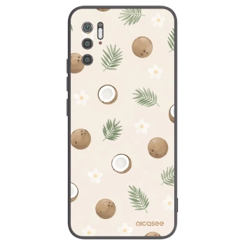 Picasee crna silikonska maskica za Xiaomi Poco M3 Pro 5G - Coconut Breeze