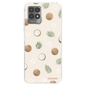 Picasee silikonska prozirna maskica za Realme 8i - Coconut Breeze