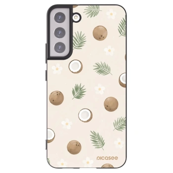 Picasee crna silikonska maskica za Samsung Galaxy S22+ 5G - Coconut Breeze