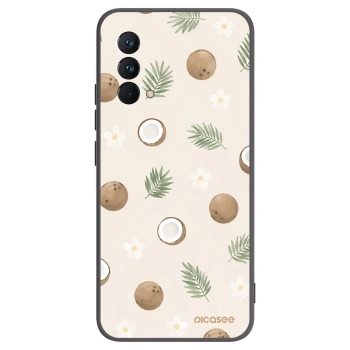 Picasee crna silikonska maskica za Realme GT Master Edition 5G - Coconut Breeze